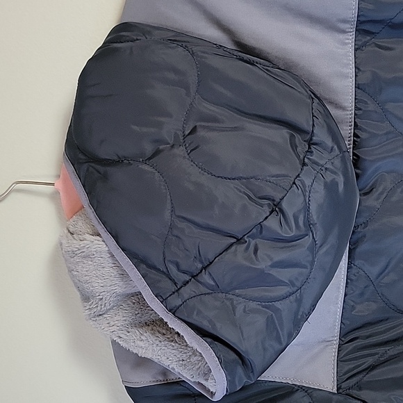 Abercrombie & Fitch reversible sherpa/puffer jacket - Picture 3 of 13